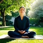 Spiritual Reflection**

"A professional individual in modest attire meditating peacefully in a quiet garden, sunlight filtering through the trees, fully clothed, appropriate content, safe for work, perfect anatomy, natural proportions, serene atmosphere, professional quality."

**