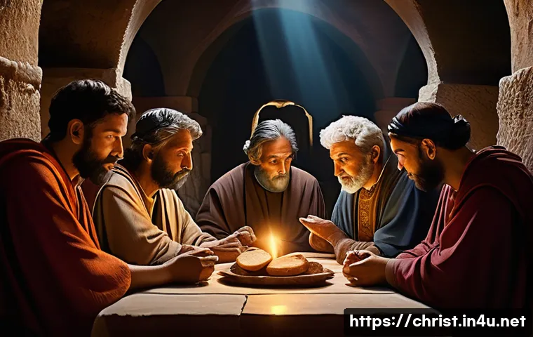 기독교의 세계 선교 역사 - **Prompt 1: The Resilient Spirit of Early Christian Community**
    A vibrant illustration depicting...